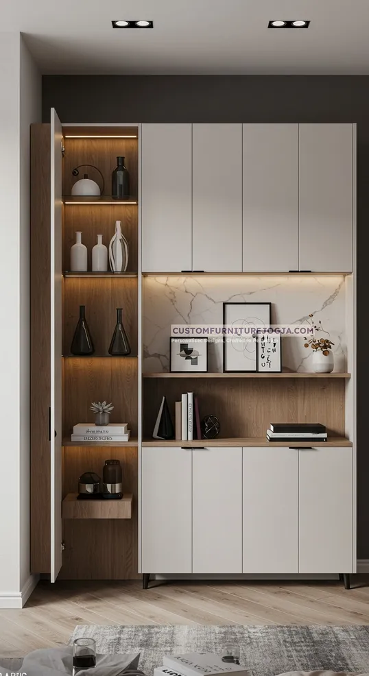 Jasa Pembuatan Cabinet Dinding Jogja